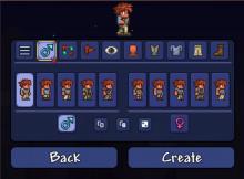 A brand-new look to the character customization menu!