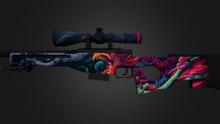 A close up look at all the beautiful detail on the Hyper Beast skin