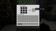 Coal blocks are extremely useful for smelting.