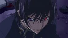For his power of mind control to work, Lelouch must look someone in the eye.