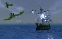 The game features naval combat.