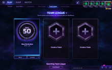 Team League - the ultimate challenge for competitive players.