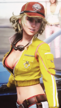 FF15 babe is not afraid to show off