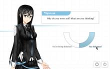 Player choice in a visual novel by Christine Love