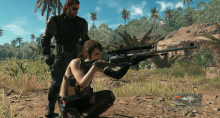 Deadly female sniper 