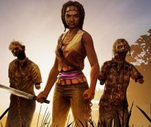 Beauty is just one of the skills Michonne uses to survive the zombie apocalypse.