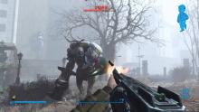 One of the many menacing bosses in Fallout 4