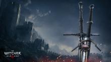 Geralt carries two swords with him. He uses the steel sword for fight humans and beasts, while he uses the silver sword for battling monsters and spirits