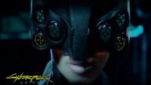 Cybernetic headgear featured in Cyberpunk 2077