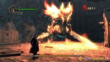 Many demons in Devil May Cry are wreathed in flames.