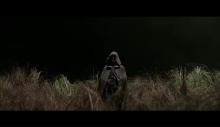 A cut scene from the trailers depicts David walking through a field wearing an engineer's cloak, which - at least to this author - is creepy as hell.