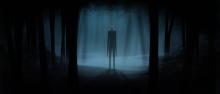 The Slenderman is as tall as the trees...and he stalks those lost in the woods.