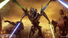 Grievous is once again looking to Kenobi. To no avail.