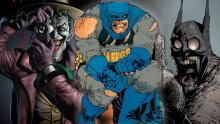 Creepy and detailed illustrations in Batman comics