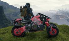 The PC version features a Cyberpunk 2077 Trike.