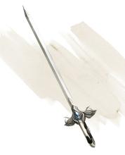 Long, rapier-like sword with little wings on either side