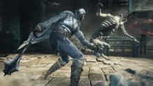 Players can smash skeletons in Dark Souls 3.