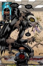 Kain faces off against the Fear Crow.