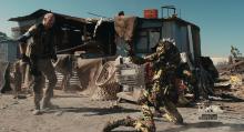 The horrible living conditions forced upon the aliens in District 9.
