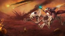 You will never miss hearing about Acorns and Trees when Sir Lora tags along in your party with his skeleton cat!