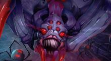 One of MATUMBAMAN's favorite Carry heroes, the insidious Broodmother.