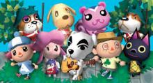A selection of some of the villagers you can get, as well as some of the main characters of the game.