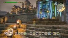 A player made fortress inthe Minecraft like game Dragon Quest Builders 2