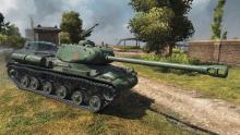 IS-2 has feature of sloped front glacis for better protection. 