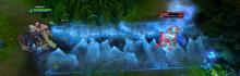 Braum’s ultimats creates a massive fissure in the ground, slowing everything