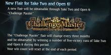 The “Challenge Master” gives players real motivation to start participating in Arena battles and getting more needed cards to your deck. Arena battles are more popular since it was introduced 