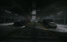 The underground parking lot and one of the main extractions to escape TerraGroup Labs.