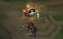 Emotes will appear over your champion's head