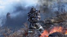 Did you know: Power Armor also acts as a filtration device when entering poor air zones like the Ash Pits?