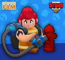 Pam's the best firefighter out there. She'll put you out in seconds!