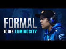 This was one of the images made to welcome Formal to Luiminosity.