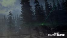 Dark creepy Modern Warfare image of forest