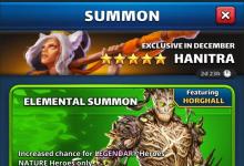 Use gems to get your next set of heroes!
