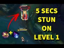 A look at Lux's binding ability in the early stages of the game.