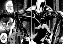 A man must fight against a demon-like creature in Higanjima