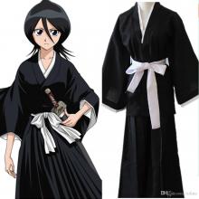 This outfit of Rukia is perfect and easy to cosplay as!