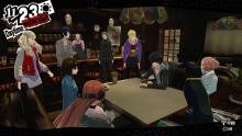 The Phantom Thieves hold a meeting at LeBlanc to discuss further plans.