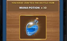 Build your own items to support you in battles