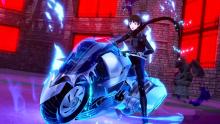 Makoto and her Persona Johanna, prepare to ride into battle.