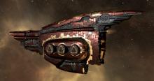 Armor, lasers, and a kick-ass paint job make this dreadnought a favorite in New Eden fleets