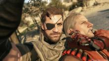 Ocelot and Snake don't usually get this close in Metal Gear Solid V!
