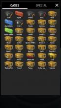 CSGO has a variety of cases that may drop in game. 