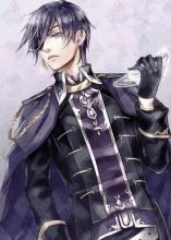 Ciel is holding a glass slipper