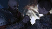 Kratos has a habit of referring to his son as BOY. A lot. 