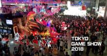 Tokyo Game Show's huge display for a highly anticipated title