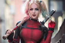 http://www.adventuresinpoortaste.com/2018/06/20/lady-deadpool-and-harley-quinn-deadpool-mashup-cosplay-by-maid-of-might/